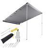 6.6x8.2FT/200x250cm Awning - grey