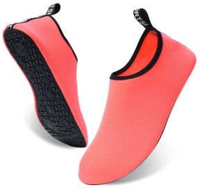 Adult Barefoot Socks Diving Water Swimming Socks Light Water Shoes Beach Shoes Non-slip Swimming Beach Socks Snorkeling Shoes (Color: Fine lines3, Shoe Size: 44-45)
