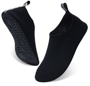 Adult Barefoot Socks Diving Water Swimming Socks Light Water Shoes Beach Shoes Non-slip Swimming Beach Socks Snorkeling Shoes (Color: Fine lines2, Shoe Size: 40-41)