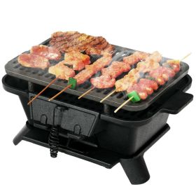 Camping party Picnic Heavy Duty Portable Tabletop BBQ Grill Stove (Type: BBQ Grill, Color: Black)